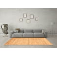 thumbnail image 3 of Ahgly Company Indoor Rectangle Solid Orange Modern Area Rugs, 8' x 12', 3 of 4