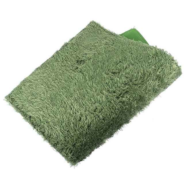 HLONK Leopard Rug Faux Grass Reclining Pet Carpet Lawn Terrarium Decor Amphibia Iguana Cage Accessories Gecko Matting Artificial