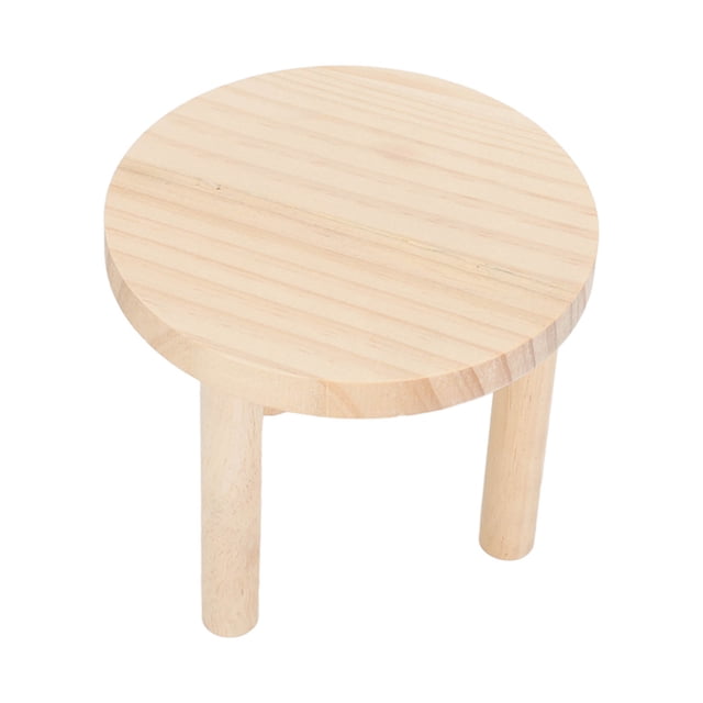 Hamster Standing Platform, Natural Texture Hamster Play Platform Round For Hamsters For Golden Bears