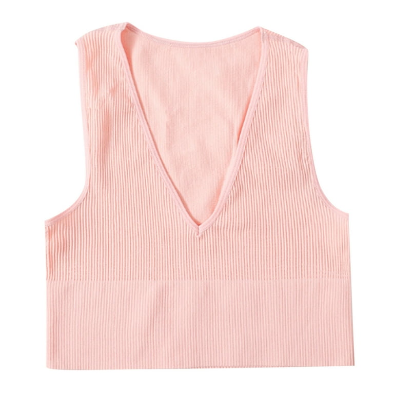 Dwnval Womens Sexy Short Sleeve Square Neck Crop Tank Top Basic Ribbed Slim  Fit Crop T Shirt Workout Tops(Pink,XS) at  Women's Clothing store