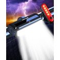 thumbnail image 1 of Juego de luces para bicicleta WSCXSC recargable por USB e impermeable, 1 of 7