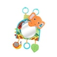 thumbnail image 3 of Espejo de bebé de juguete para coche, sonajero, lindo, papel arrugado de viaje, espejo retrovisor para asiento trasero, cuna, bebés, niñas y niños de naranja, 3 of 8