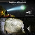 thumbnail image 3 of Linterna frontal Blukar LED recargable, 2000 L, superbrillante, paquete de 2, 3 of 9