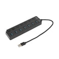 thumbnail image 2 of Oubit USB Hub,USB3.0 Hub 7 Ports US Splitter USB Splitter Superior Craftsmanship, 2 of 9