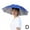 sapphire, variant on PLGEBR Headband Wearing Hat Umbrella Sunny Rain Fishing Umbrella Hat