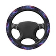 thumbnail image 5 of Cauagu Jungle Path Glowing Mushrooms Print Car Steering Wheel Cover - Universal Car Accessory for Diverse Cars for Steering Wheel with a Diameter of 14.5"-15", 5 of 7