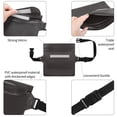 thumbnail image 4 of WILLED Waterproof Pouch Bag with Adjustable Waist Strap (2 Pack) - IP68 Waterproof Waist Bag Screen Touchable Dry Bag with Adjustable Belt for Beach, Swimming, Boating, Fishing, Hiking, etc, 4 of 6