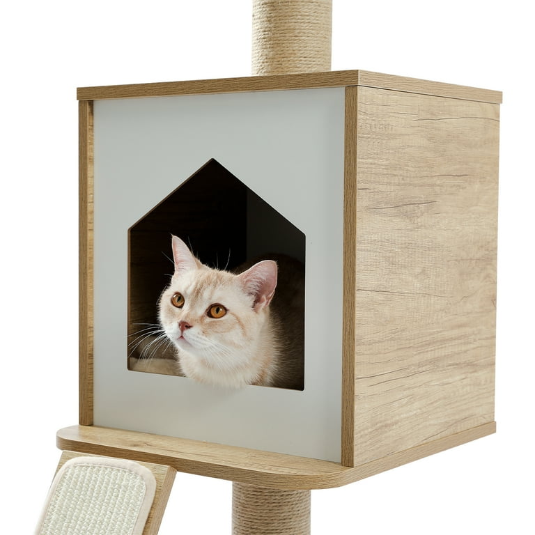 Walmart floor to outlet ceiling cat tree