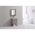 thumbnail image 6 of Kubebath Bosco 24" Modern Bathroom Vanity w/ Quartz Countertop and Matching Mirror, 6 of 6