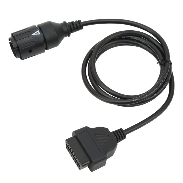 Cable adaptador OBD2 de 1,5 m, 10 pines macho a hembra de 16 pines, convertidor OBD II, Cable de escáner de diagnóstico para motocicletas ICOM D