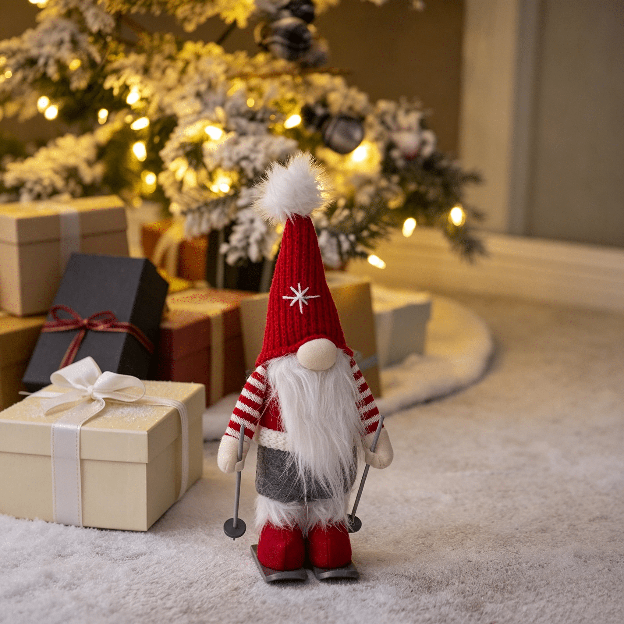 Christmas Gnomes Decorations, Christmas Table Home Ornaments for Holiday Party Gifts