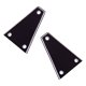 thumbnail image 2 of 2 piezas de placa de cuello de guitarra eléctrica, pieza de repuesto, cojín de placa de cuello, placa de de cuello duradera para bajo de Estilo A Baoblaze Junta de placa de cuello, 2 of 8