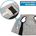 thumbnail image 5 of ZooVaa Small Weighted Compression Vest for Kids W/ Removable Weights - Size Small, 5 of 10