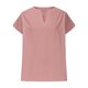 thumbnail image 3 of Eres Más Que una Camisa de Puntuación de Prueba Sexy de Manga Corta Lentejuelas Suelta Camisa de Blusa con Cuello en V, Poliéster, 3 of 6