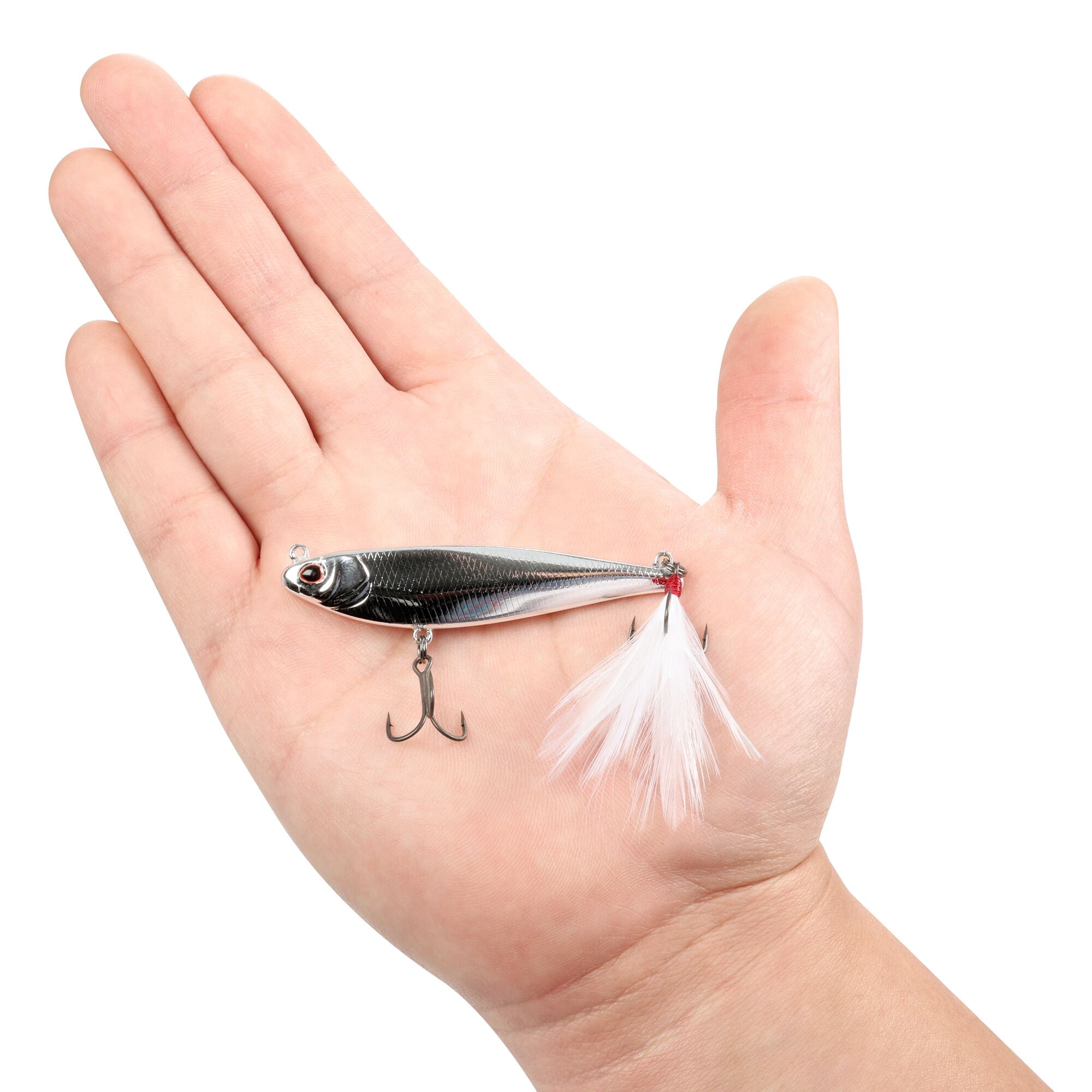 Berkley Doom Stroller Fishing Lure, 2.75 in, Chrome (1-count)