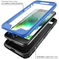 thumbnail image 5 of SOATUTO For iPhone 8 Plus / iPhone 7 Plus Case Heavy Duty Protective Case with Kickstand, Built in Screen Protector and Belt Swivel Clip for Apple iPhone 8 Plus / iPhone 7 Plus 5.5 inch (Blue), 5 of 5