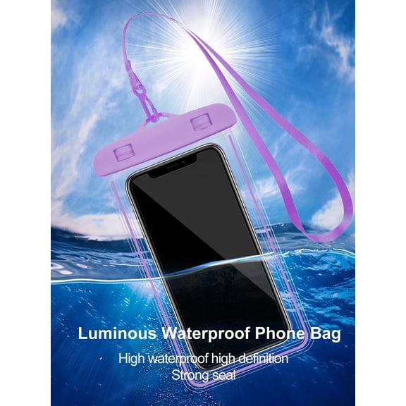 Universal Waterproof Phone Pouch Purple