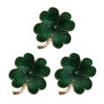 thumbnail image 1 of GOOHOCHY 3pcs Vintage Broche de mujer Pin trébol de cuatro hojas Ropa Broche Broche Pin Accesorio, 1 of 8