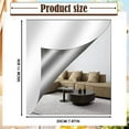 thumbnail image 3 of Goohae Shatterproof Self Adhesive Acrylic Mirror Sheets - Customizable Flexible Wall Sticker for Home Gym, Bedroom, Multicolor Adhesive Mirror Tiles, Shatterproof Mirror, 3 of 8