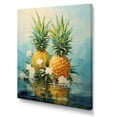 thumbnail image 2 of Designart "Sun-Filled Pineapple Tropics In Abundance III" Pineapples Wall Art Prints, 2 of 7