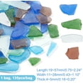 thumbnail image 2 of 135Pcs Mosaic Tiles Irregular Shapes Glass Tile Glass Stained Pieces Broken Ceramic Tiles Art Making Supplies for Craft Bathroom Kitchen Home Decoration, 2 of 6