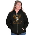thumbnail image 4 of Vintage Betty Boop Tough Biker Babe Zip Hoodie Sweatshirt Women Brisco Brands L, 4 of 5
