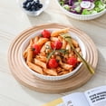 thumbnail image 4 of Malacasa Pasta Bowls, 34 oz Ceramic Salad Bowls Set of 4, Large Kitchen Bowls Set for Serving Soup, Pasta, Dinner, Microwave Dishwasher Safe, 4 of 10