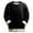 sweatshirt for women - Black, variant on Women Crewneck Sweatshirt Faux Fur Trim Long Sleeve Pullover with Front Kangaroo Pocket Soft Cozy Loose Fit Loungewear for Outfits,L