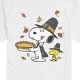 thumbnail image 3 of Peanuts - Thanksgiving Scene - Men's Short Sleeve Graphic T-Shirt, 3 of 6