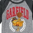 thumbnail image 3 of Garfield - Basketball - Toddler & Youth Raglan Graphic T-Shirt, 3 of 4