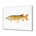 thumbnail image 1 of Póster de lienzo con pintura de peces, decoración de dormitorio, paisaje deportivo, decoración de oficina, regalo, estilo marco, 20 x 30 cm, 1 of 8