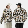thumbnail image 4 of Gaeub Different Ghosts Men's and Women's UPF 50+ Long-Sleeved Sun Protection Clothing, Fishing Shirt Long Sleeve Zip-Small, 4 of 7