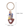 thumbnail image 2 of GAXIRE Llaveros Deportivos Con De Béisbol En Aleación Duradera Para Decorar Y Accesorios, 2 of 8