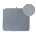 thumbnail image 3 of Tapete absorbente multiusos para secar platos y vajilla, resistente al calor, rectangular, gris, 3 of 6