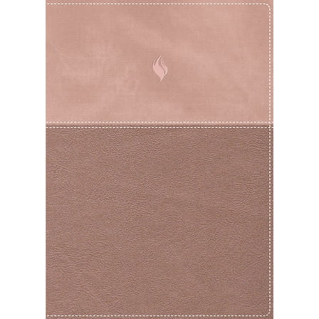 Rvr60, Biblia de Estudio de la Vida Plena, Edición Clásica, Leathersoft DOS Tonos Oro Rosa, Palabras de Jesús En Rojo, C, (Hardcover)