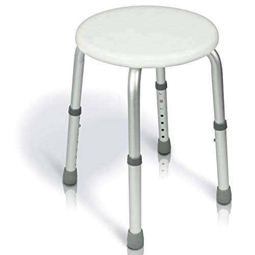 Shower Stool Adjustable Bath Seat Lightweight Portable Chair For Elderly Hanicapped Disabled Bathroom Safety Walmart Com Walmart Com