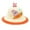 AB471 Orange, variant on Tisuna Kids Animals Ear Bucket Hats Boys Girls Cute Fashion Adjustable Cartoon Sun Hat Toddler Child Outdoor Play Park Party Casual Cap Sky Blue