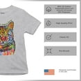thumbnail image 4 of Tee Hunt If Cats Could Talk They Wouldn't Youth T-Shirt Cute Dean Russo Kids, Gray, Large, 4 of 5