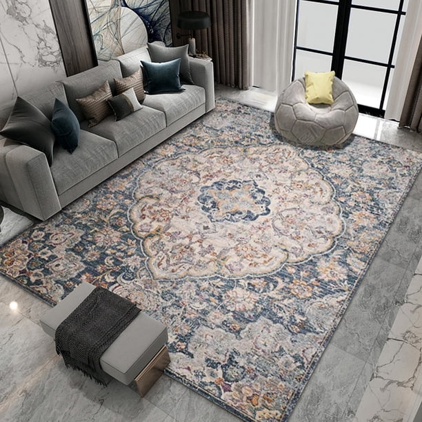Floor Carpet Rug Mat Non Slip Area Rug Carpet Large For Living Room Doorway Bedroom Bathroom Balcony Optional Size Walmart Com Walmart Com