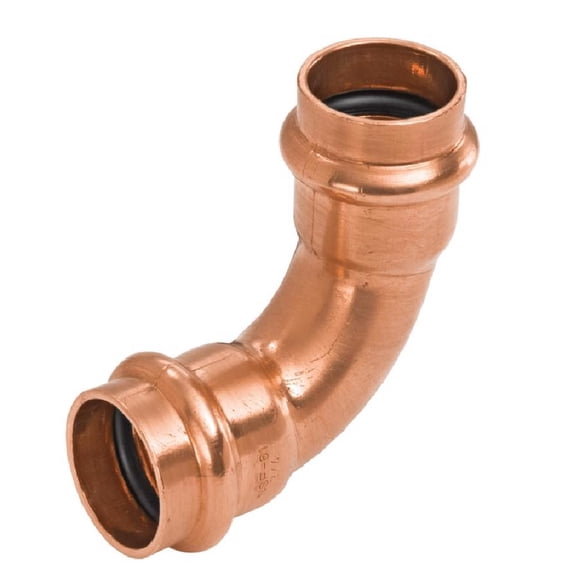 NIBCO 3/4 In. 90 Deg. Press Copper Elbow (1/4 Bend) (10-Pack) 9055600PCCP