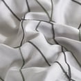 thumbnail image 3 of 9 Piece Comforter Set with Sheets Cal King - Sage Green & Grey Bedding - Modern Geometric Patchwork Bed in a Bag, 3 of 6