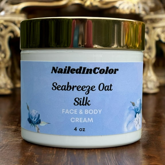 Seabreeze Oat Silk Face & Body Cream-Unscented Moisturizer-Women-Ladies-Hydration-Problem Skin Relief