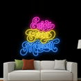 thumbnail image 2 of Handmadetneonsign Enjoy Every Moment Neon Sign, Inspirational Quotes Wall Art Decor, Home Wall Decor, 2 of 5