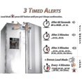 thumbnail image 4 of Alarma de refrigerador y congelador, puerta dejada abierta, recordatorios a los 60 segundos o más, 4 of 5