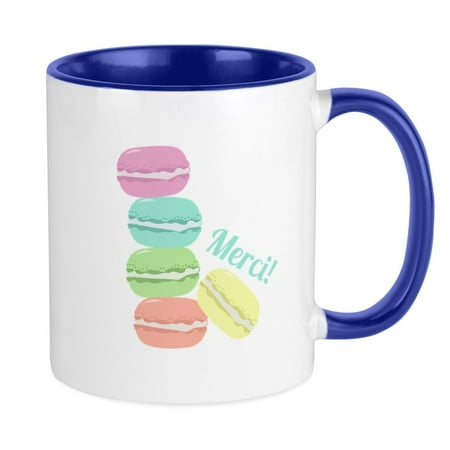

CafePress - Merci! Cookies Mugs - Ceramic Coffee Tea Novelty Mug Cup 11 oz
