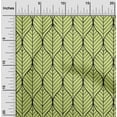 thumbnail image 2 of oneOone Polyester Spandex Light Green Fabric Geometric Ogee Dress Material Fabric Print Fabric By The Yard 56 Inch Wide, 2 of 4