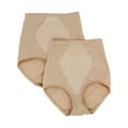 Cupid Women's 2Pack Extra Firm Control Shapewear Brief Panty
