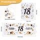 thumbnail image 2 of CMrtew - Paquete de 3 pantallas para velas de los deseos, portavelas de té con texto en inglés "Happy Birthday", de plástico blanco a granel con patrón de globos, decoraciones de mesa para fiestas de, 2 of 8