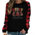 thumbnail image 2 of Otvok Womens Autumn And Winter Tops Loose T-Shirt Long Sleeve Blouse, 2 of 6