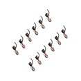 thumbnail image 4 of Ruiboury 12pcs/set Trains Couplers For Freight Car Trains Railroad Reliable Performance To Smooth And Look, 4 of 6